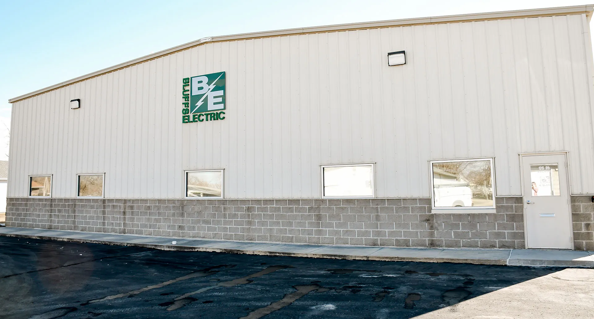 Bluffs Electric office building