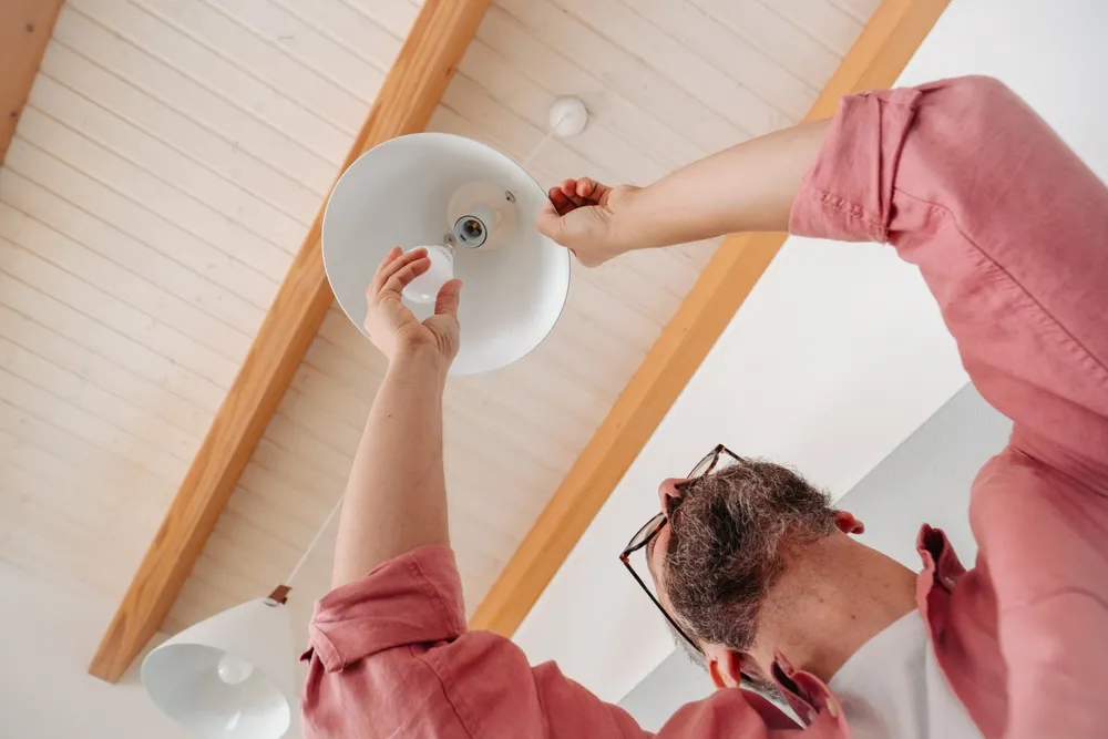 LED recessed lighting retrofit in a Council Bluffs residence