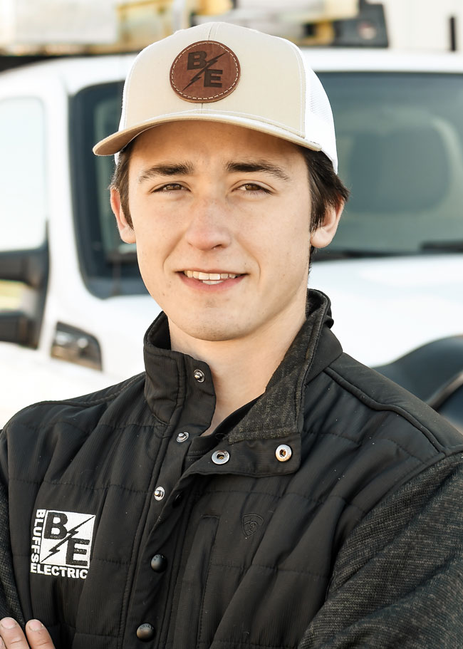 Mason - Electrician at Bluffs Electric