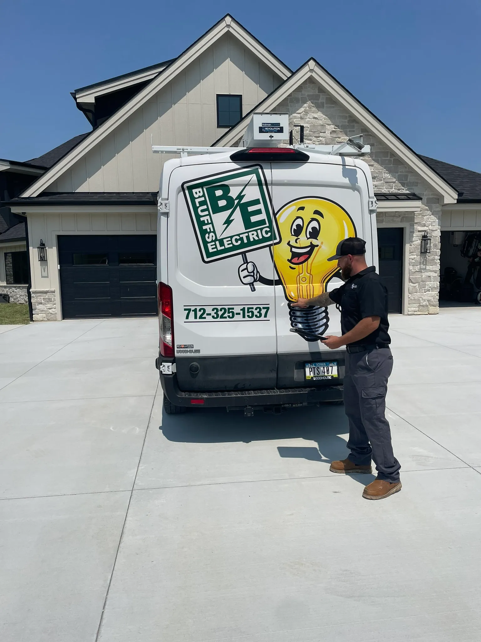 Electrical code compliance updates in Council Bluffs home